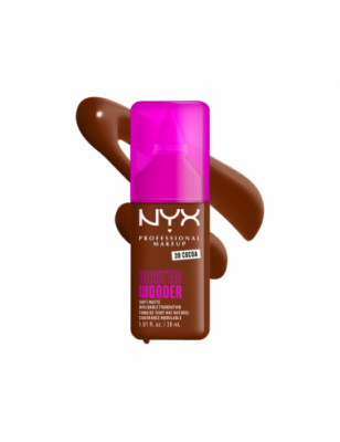 Fond de teint mat naturel couvrance modulable Make'em Wonder - 39 Cocoa