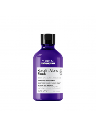 Shampoing disciplinant Keratin Alpha Sleek - lissage, anti-frisottis & discipline