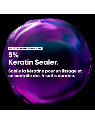 Sérum lissant miroir Keratin Alpha Sleek 50ml