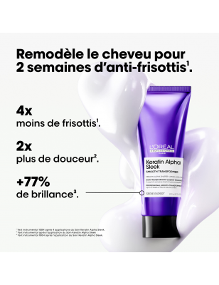 Soin transformatif lissant Keratin Alpha Sleek 200ml Soin transformatif lissant Keratin Alpha Sleek 200ml
