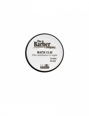 Pâte coiffante Matte Clay – fixation forte, effet mat, tous cheveux