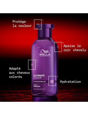 Shampoing Ultimate Color – éclat, douceur, protection Shampoing Ultimate Color – éclat, douceur, protection