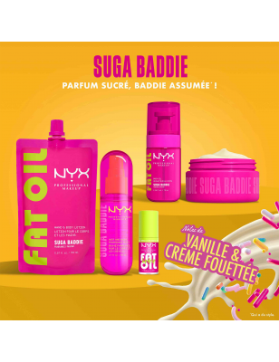 Brume parfumée Fat Oil Body Suga Baddie - Corps et cheveux 80ML Brume parfumée Fat Oil Body Suga Baddie - Corps et cheveux 80ML
