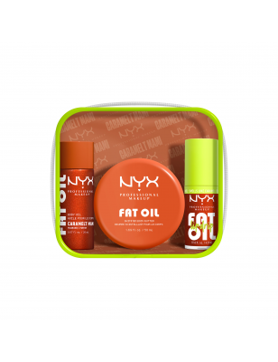 Mini kit Fat Oil Body Caramelt Mami (huile + beurre + gloss) 3 pièces 74.8ML