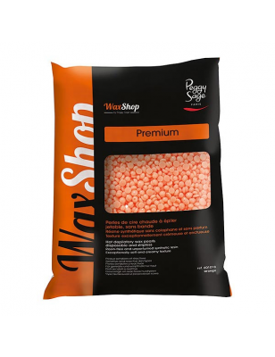 Perles de cire à épiler sans bande Orange 800g Perles de cire à épiler sans bande Orange 800g