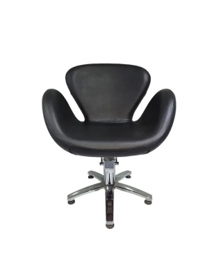 Fauteuil Flora Noir 90x66cm