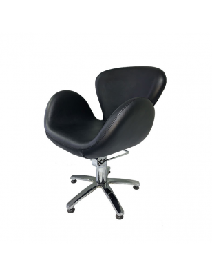 Fauteuil Flora Noir 90x66cm Fauteuil Flora Noir 90x66cm