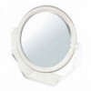 Miroir double face avec socle grossissant 5x