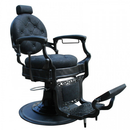 Fauteuil barbier Barock Noir