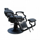 Fauteuil barbier Barock Noir