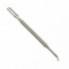 Instrument double gouge embout incurvé