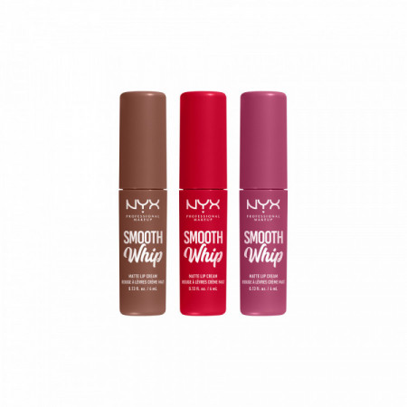 Coffret trio Smooth Whip matte