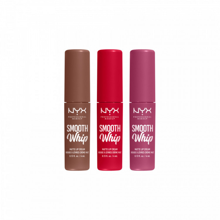 Coffret trio Smooth Whip matte