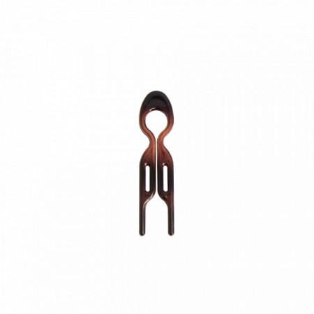 Set de 2 Hairpin Écaille Clair 7 cm