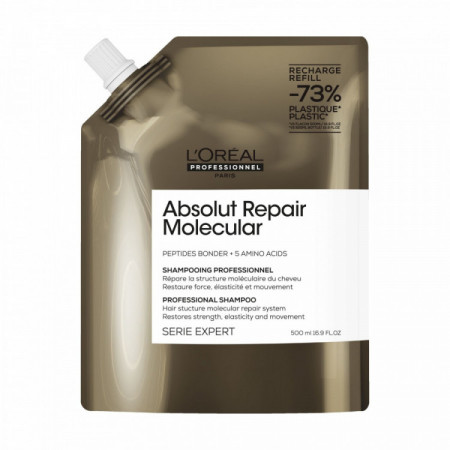 Shampoing Réparateur Absolut Repair Molecular Eco-recharge