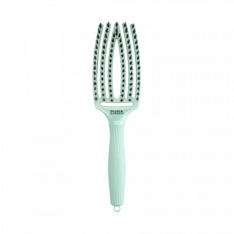 Brosse démêlante Fingerbrush Artic Teal - Care Iconic Boar&Nylon