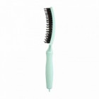 Brosse démêlante Fingerbrush Artic Teal - Care Iconic Boar&Nylon