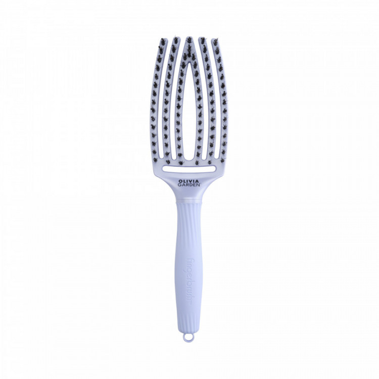 Brosse démêlante Fingerbrush Polar Blue - Care Iconic Boar&Nylon
