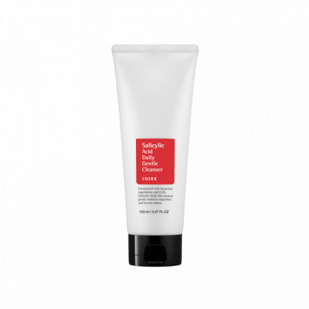 Mousse nettoyante douce à l'acide salicylique