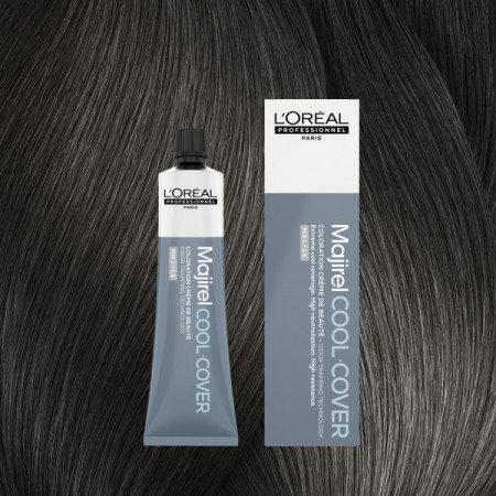 Coloration crème de beauté Majirel Cool Cover Blond Foncé Cendré 6.1