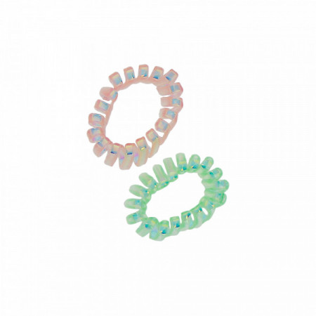 Lot de 2 élastiques en spirale