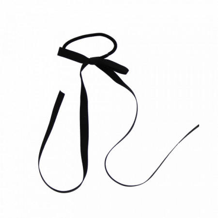 Lot de 4 élastiques avec n?ud Noir