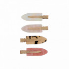 Lot de 4 pinces en acetate sans marque