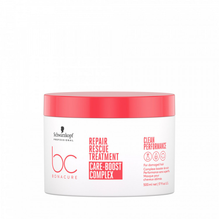 Masque cheveux abîmés BC Clean Repair Rescue Care-Boost Complex