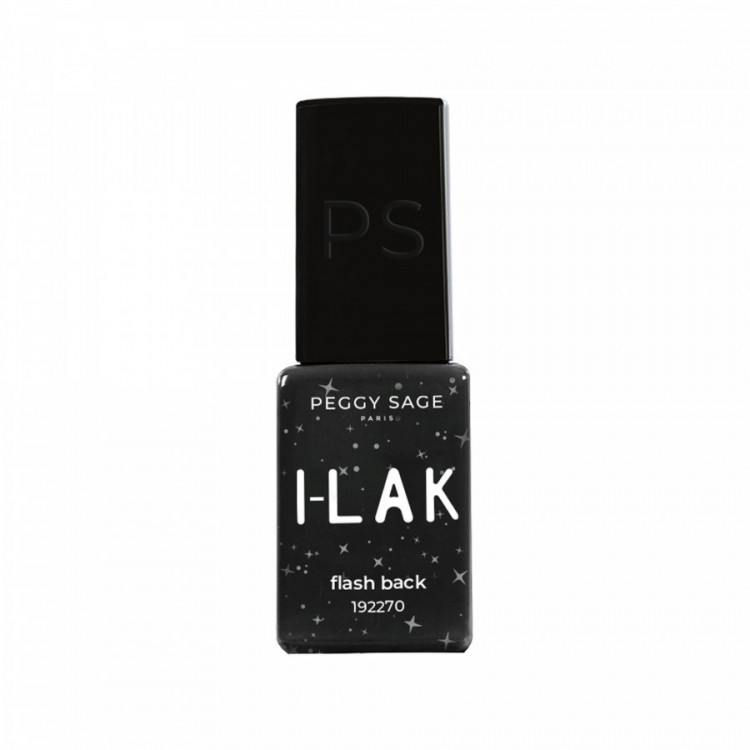 Vernis semi-permanent I-LAK - flash black - couvrance, brillance 3 semaines
