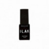 Vernis semi-permanent I-LAK Dark Blaze - noir profond, éclats rouges