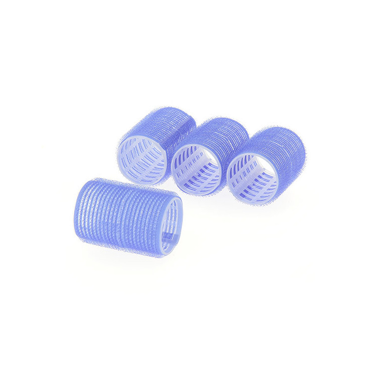 Rouleaux velcro 40mm x4 Bleu