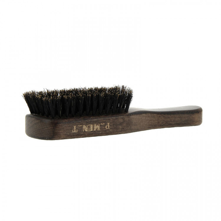 Brosse large en bois d'hêtre et poils de sanglier 8 rangs