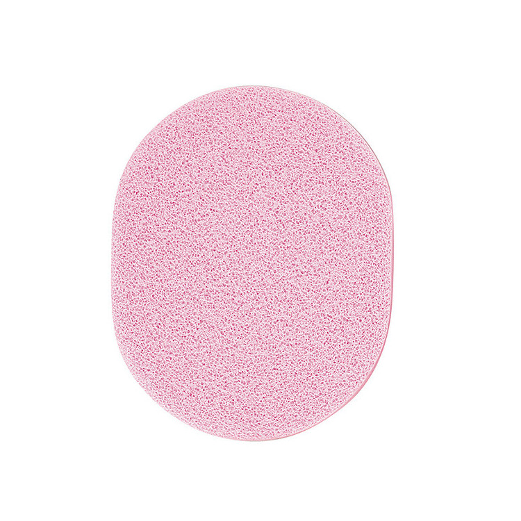 Eponge à démaquiller grand modèle 11x8cm Rose