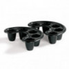Plateaux de trempage pour ongles x2