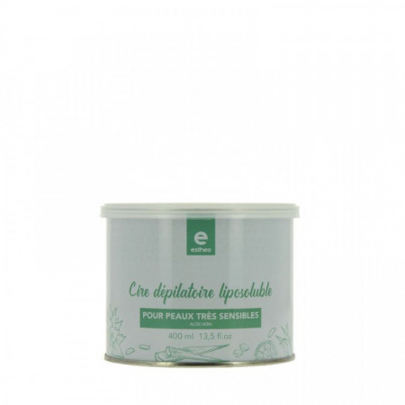 Pot de cire dépilatoire liposoluble Aloe Vera