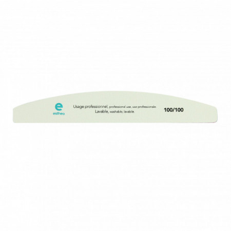 Lime à ongles demi-lune 100-100 Blanche