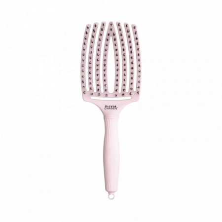 Brosse démêlante FingerBrush rose taille L