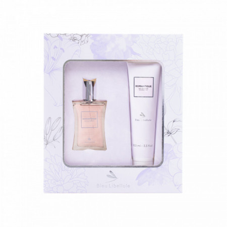 Coffret eau de parfum et gel douche Romantique