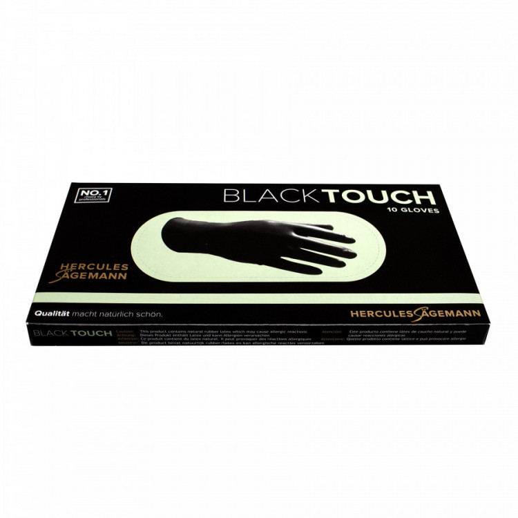 Gant BlackTouch en latex taille S Noir x10