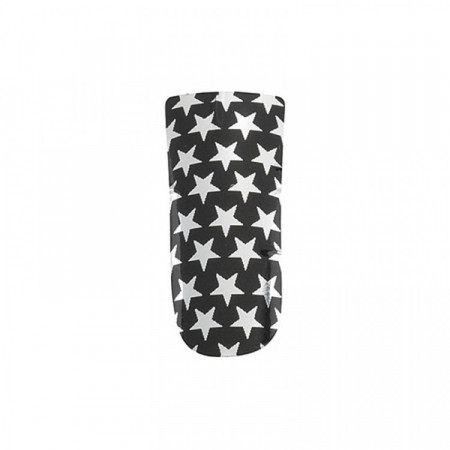 Décors ongles nail foils black and silver