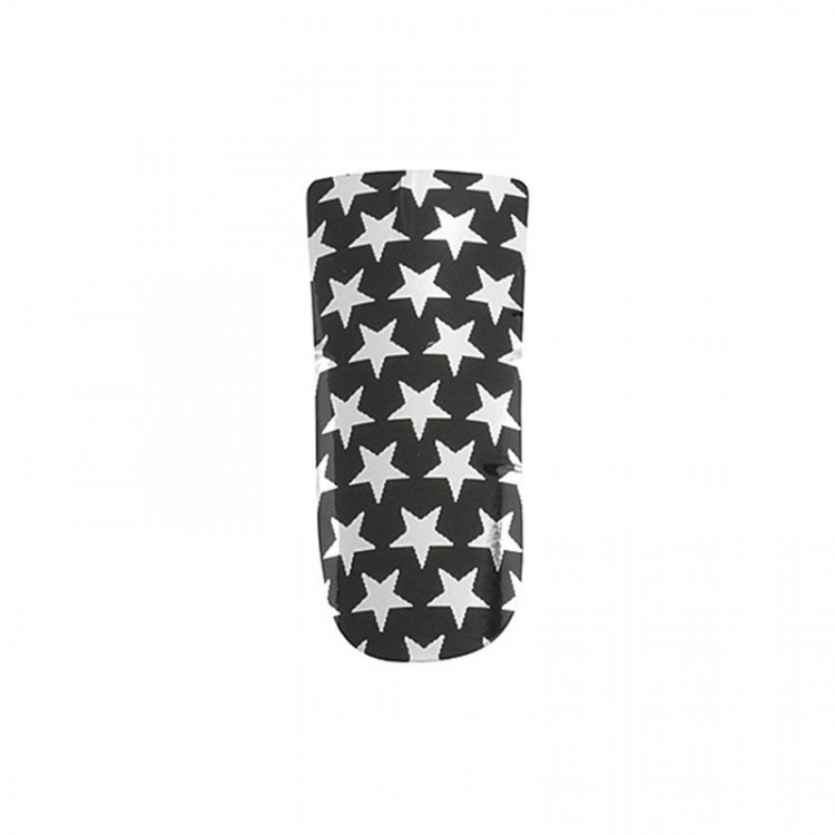 Décors ongles nail foils black and silver