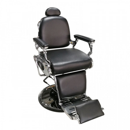 Fauteuil barbier vintage Noir