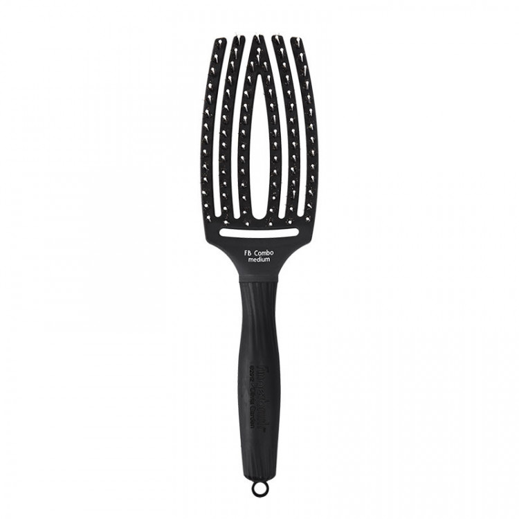 Brosse démêlante FingerBrush noire taille M