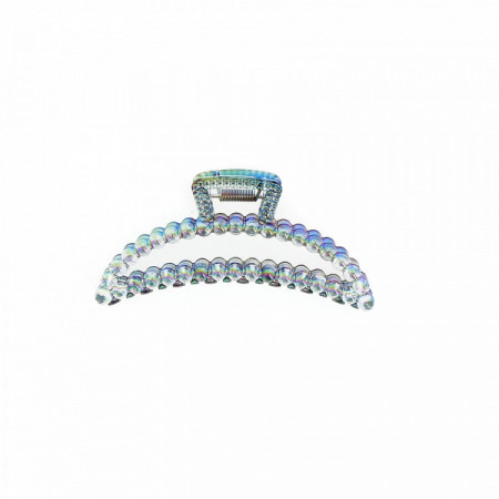 Barrette Holographique Grise