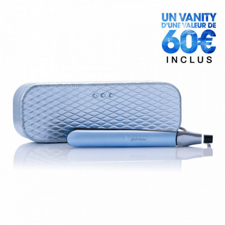 Coffret lisseur ghd Chronos - Collection édition limitée Iced Luxe bleu glacier