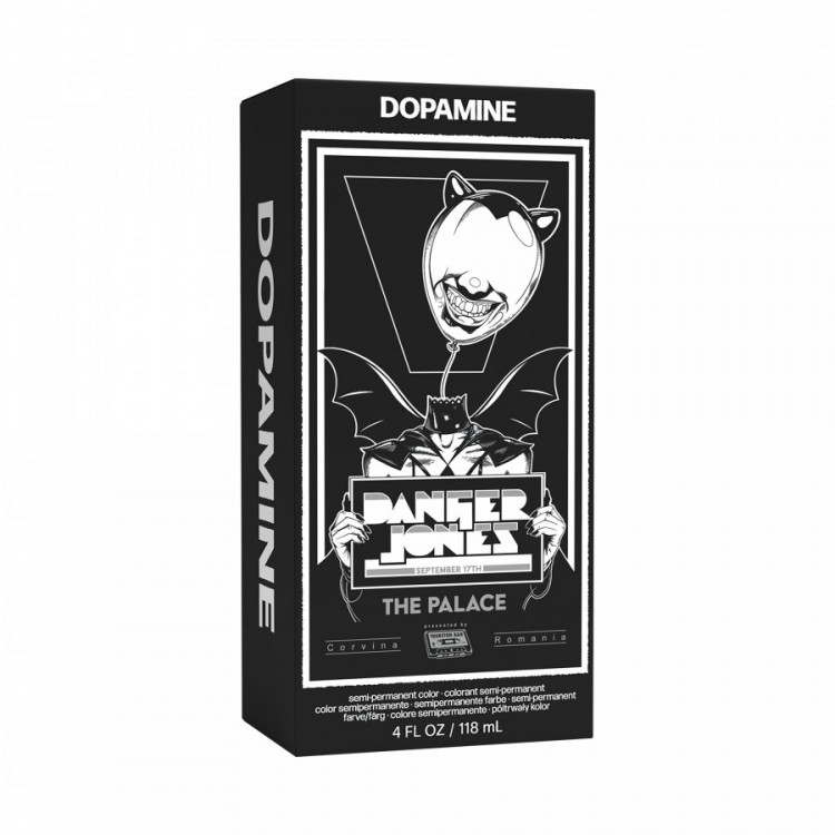 Coloration semi-permanente Dopamine (black)