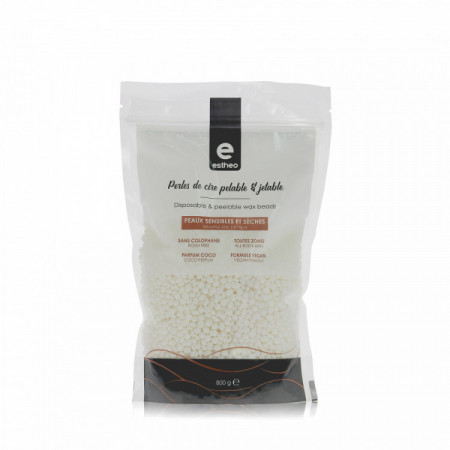 Perles de cire pelable Coco sans colophane - jetable