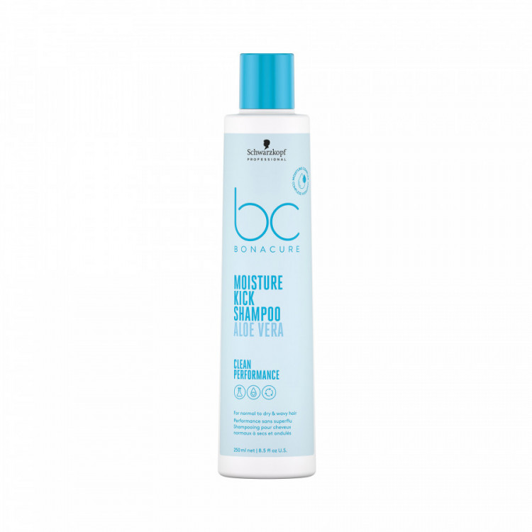Shampoing hydratant cheveux secs Moisture Kick - douceur, souplesse, brillance