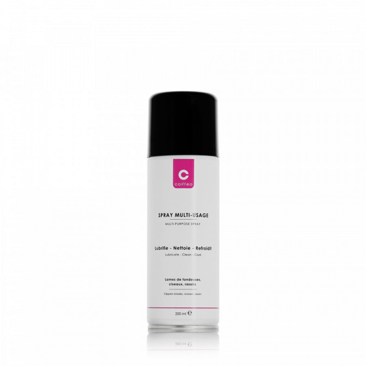 Spray multi-usage universel lubrifiant et désinfectant pour outils