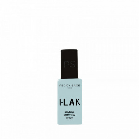 Vernis semi-permanent I-LAK - couleur Skyline serenity, tenue longue durée